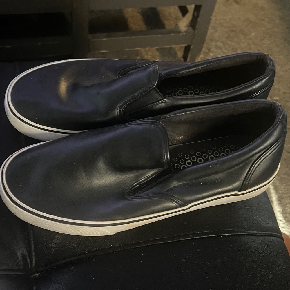 Lugz Men's Black Slip-On Loafers